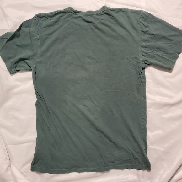 Life Clothing Co Green Grateful Dead Graphic Band T Shirt Size Medium Rainbow - Picture 2 of 4